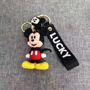 Classic cartoon Mickey Mouse keychain pendant